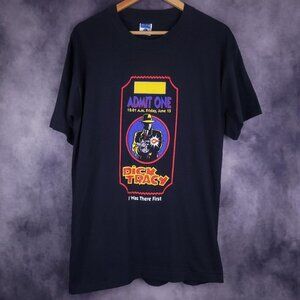 Vintage 90s Disney Dick Tracy movie premiere shirt
